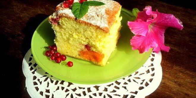 Рецепт пирога с абрикосами