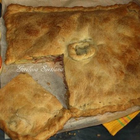 Рецепт Пирога с картофелем и беконом