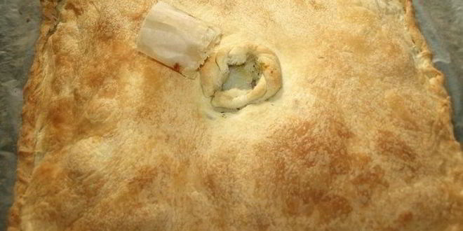 Рецепт пирога с картофелем и беконом