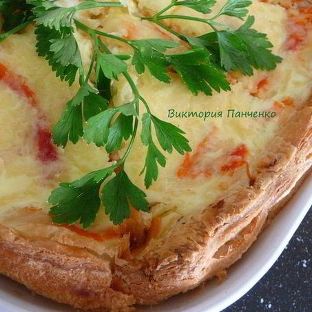 Рецепт Пирога с крабами