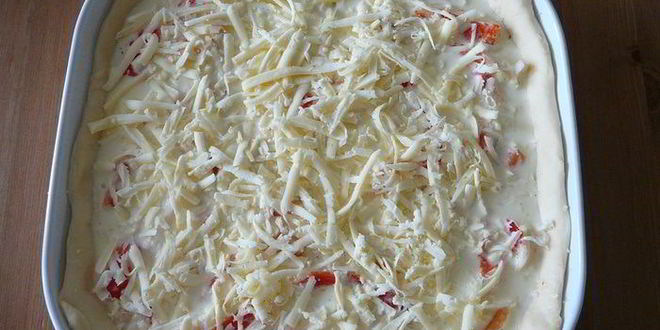 Рецепт пирога с крабами