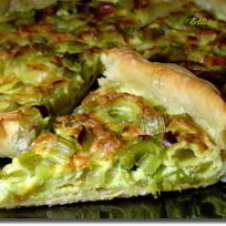 Рецепт Пирога с луком-пореем