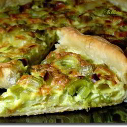 Рецепт Пирога с луком-пореем