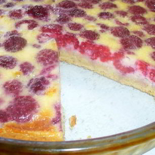 Рецепт Пирога с малиной