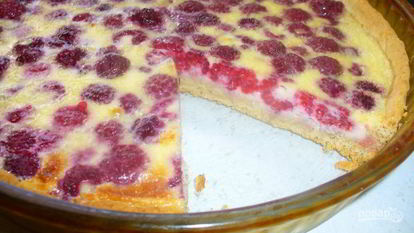 Рецепт Пирога с малиной