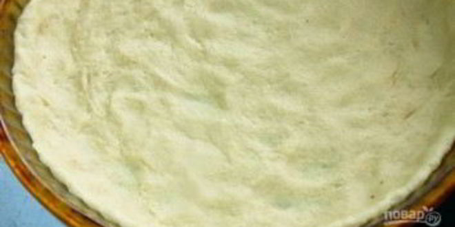 Рецепт пирога с малиной