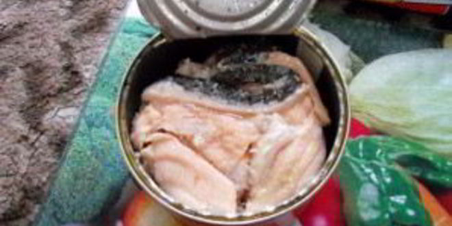 Рецепт простого пирога из семги