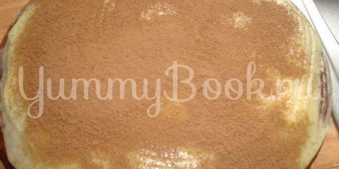 Рецепт шоколадна-творожного пирог