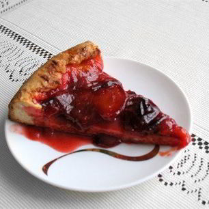 Рецепт Сливового песочного пирога