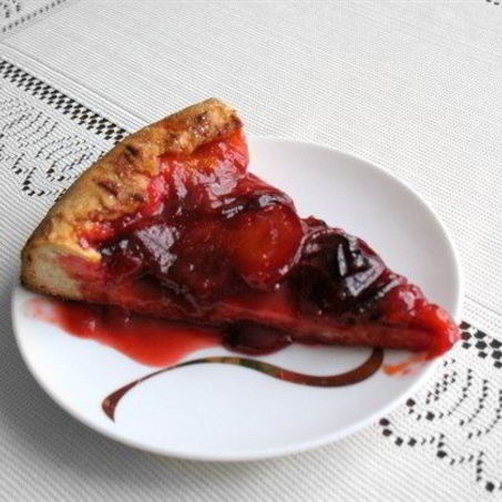 Рецепт Сливового песочного пирога