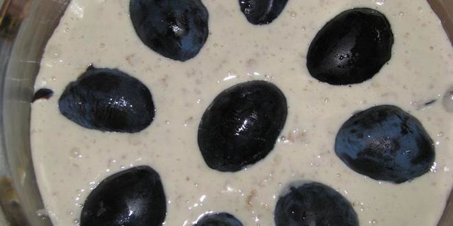 Рецепт сливового пирога