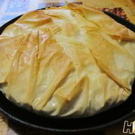 Рецепт Слоеного пирога с курицей