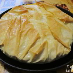 Рецепт Слоеного пирога с курицей