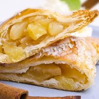 Рецепт Слойки с яблоками из слоеного бездрожжевого теста