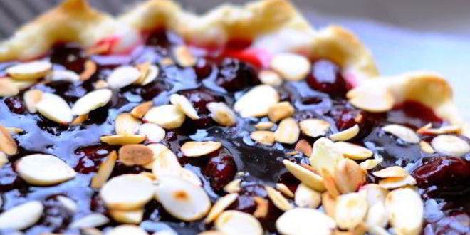 Рецепт вишневого пирога с заварным кремом