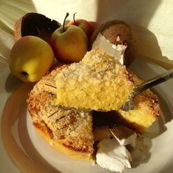 Рецепт Вкуснейшего яблочно-кокосовый пирог