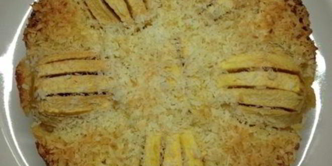 Рецепт вкуснейшего яблочно-кокосовый пирог