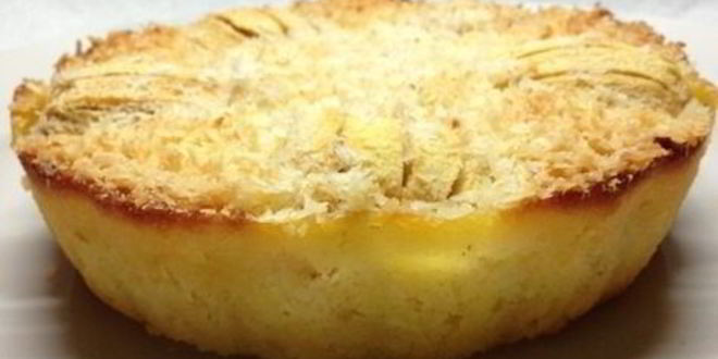 Рецепт вкуснейшего яблочно-кокосовый пирог