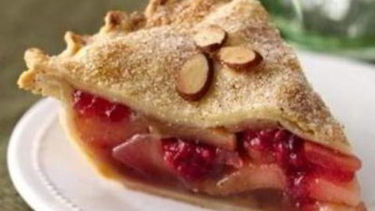 Рецепт Яблочно-малинового пирог