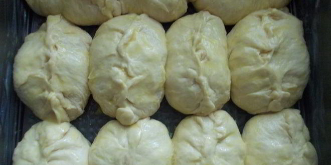 Рецепт домашних пирожков с вишней и шелковицей