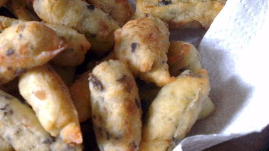 Рецепт ленивых пирожков с картофелем и грибами