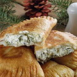 Рецепт Манзари — пирожков с творогом и зеленью