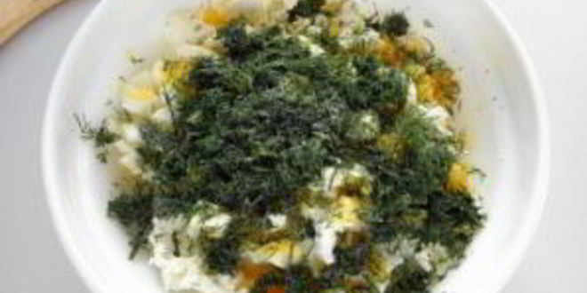 Рецепт манзари — пирожков с творогом и зеленью