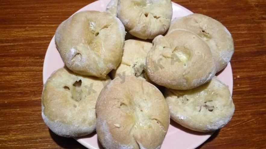 Рецепт мини пирожки без дрожжей кныши