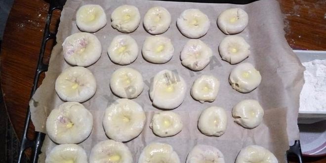 Рецепт мини пирожки без дрожжей кныши