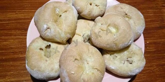 Рецепт мини пирожки без дрожжей кныши