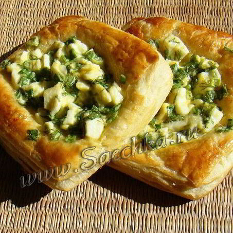 Рецепт очень ленивых пирожков с яйцом и луком