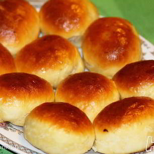 Рецепт Печеных пирожков с жареной капустой и яйцом