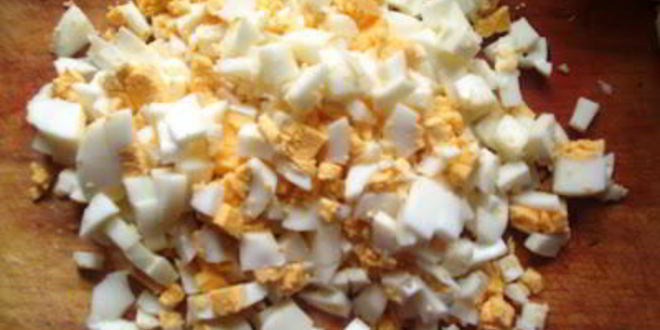 Рецепт печеных пирожков с жареной капустой и яйцом