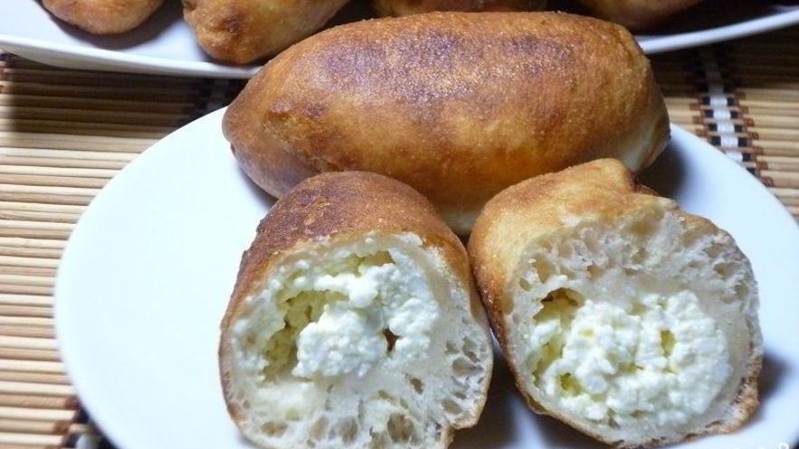 Рецепт пирожков из бездрожжевого теста