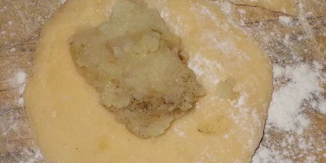 Рецепт пирожков из заварного теста с картошечкой и луком