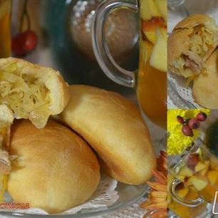 Рецепт Пирожков на кефире с капустой