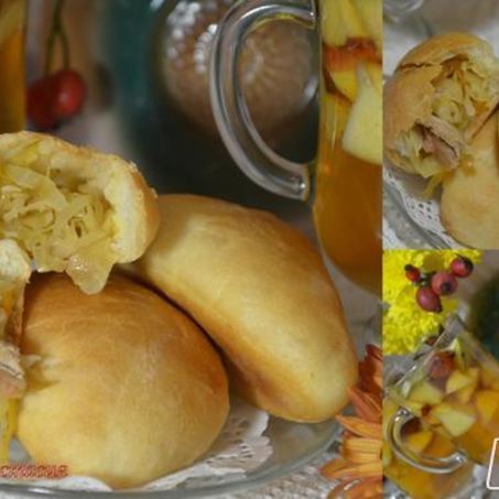 Рецепт Пирожков на кефире с капустой