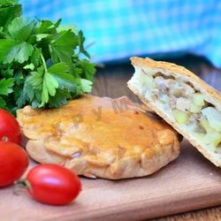 Рецепт Пирожков на сметане Элеш с курицей