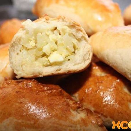 Рецепт Пирожков с капустой и яйцом