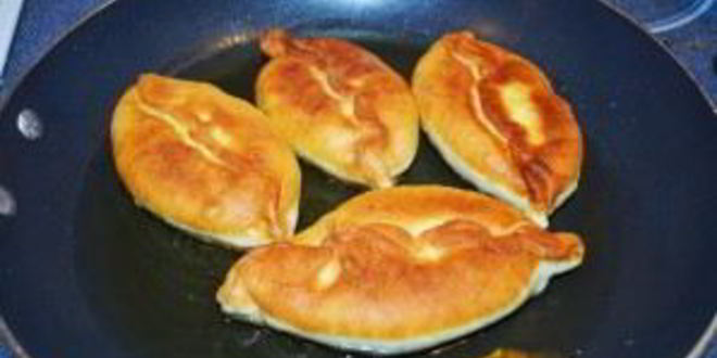 Рецепт пирожков с картошкой, жаренные на сковороде