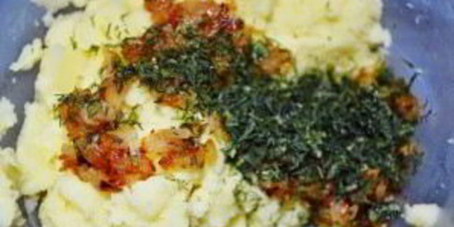 Рецепт пирожков с картошкой, жаренные на сковороде