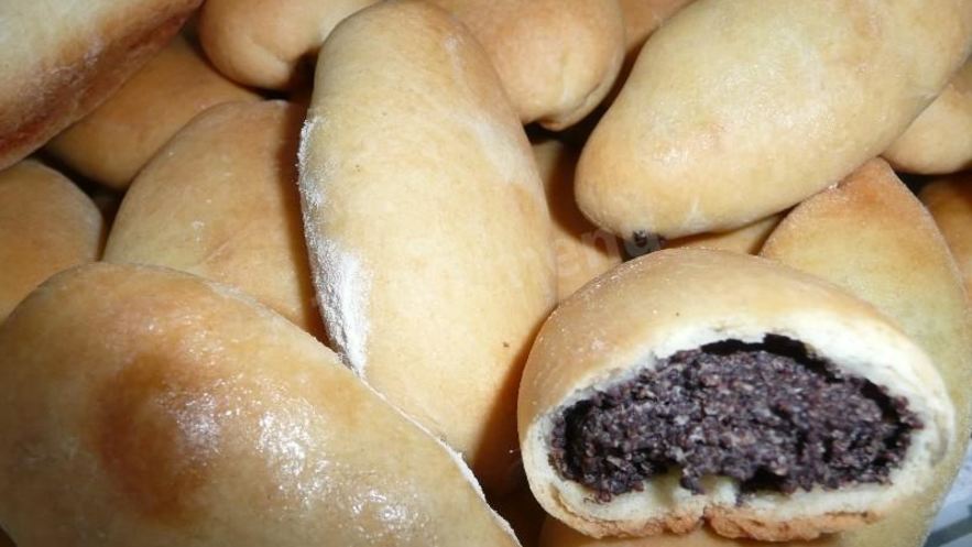 Рецепт пирожков с маком