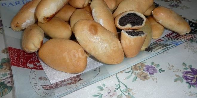 Рецепт пирожков с маком