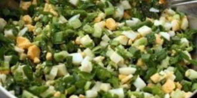 Рецепт пирожков с яйцом и зеленым луком