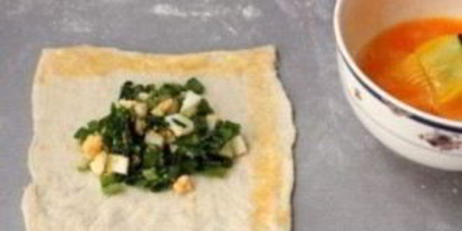 Рецепт пирожков с яйцом и зеленым луком