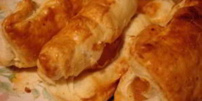 Рецепт слоеных пирожков с повидлом