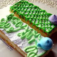 Рецепт Белоснежных новогодних пирожных