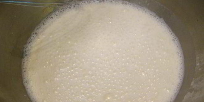 Рецепт белоснежных новогодних пирожных