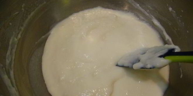 Рецепт белоснежных новогодних пирожных