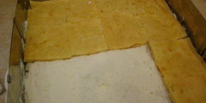 Рецепт белоснежных новогодних пирожных